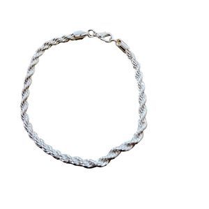 Silver chain bracelet custom jewelry